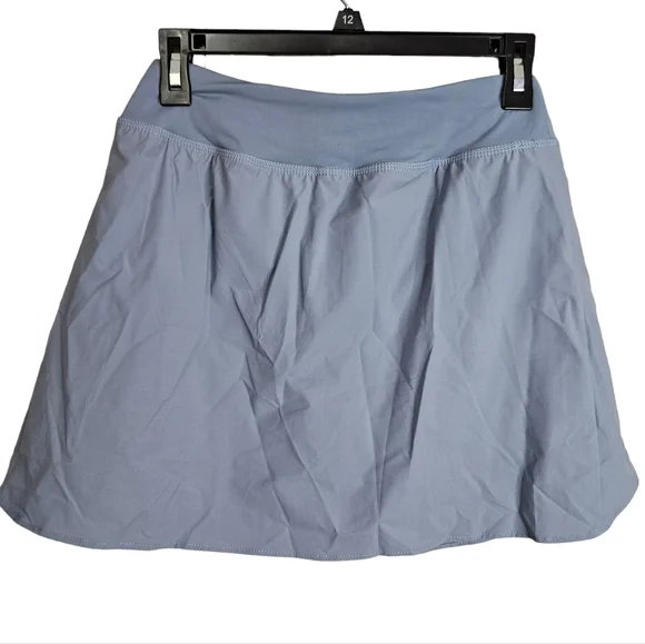 Hibelle Gray Blue Athletic Tennis Skirt Shorts Skort NWT Ladies Size Small - Picture 5 of 10